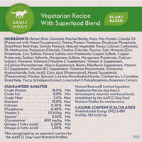 Thumbnail for Natural Balance Limited Ingredient Adult Dry Dog Food with Vegan Plant Based Protein and Healthy Grains, Vegetarian Recipe, 4 Pound (Pack of 1)