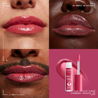 Thumbnail for NYX PROFESSIONAL MAKEUP This Is Milky Gloss, Lip Gloss with 12 Hour Hydration, Vegan - Strawberry Horchata (Mauve Pink)