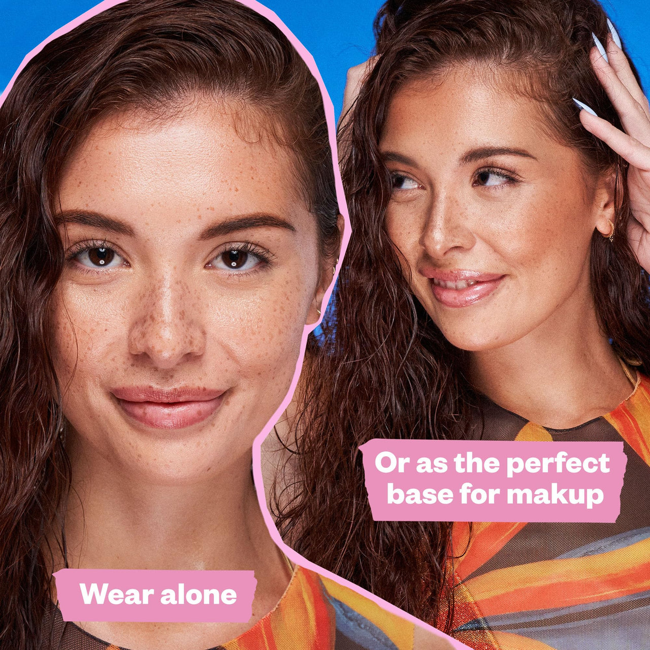 Kosas DreamBeam Mineral Sunscreen SPF 40 - Smooth Liquid Sun Protection for Face - Lightweight Makeup Base w/Hyaluronic Acid, Ceramides & Peptides - Subtle Radiant Finish, Original, 40 ml