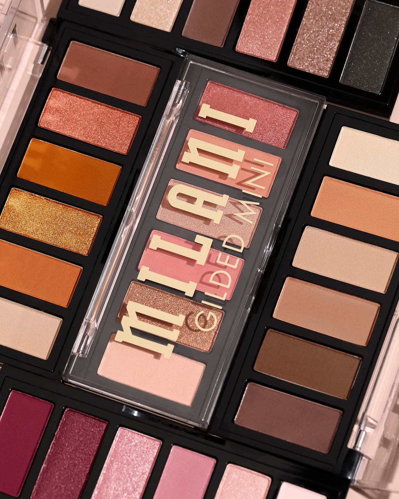Milani Gilded Mini Eyeshadow Palette with 6 Matte & Shimmer Hues - It's All Rosv©