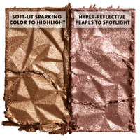 Thumbnail for NYX PROFESSIONAL MAKEUP Born To Glow Icy Highlighter Duo - Bout The Bronze
