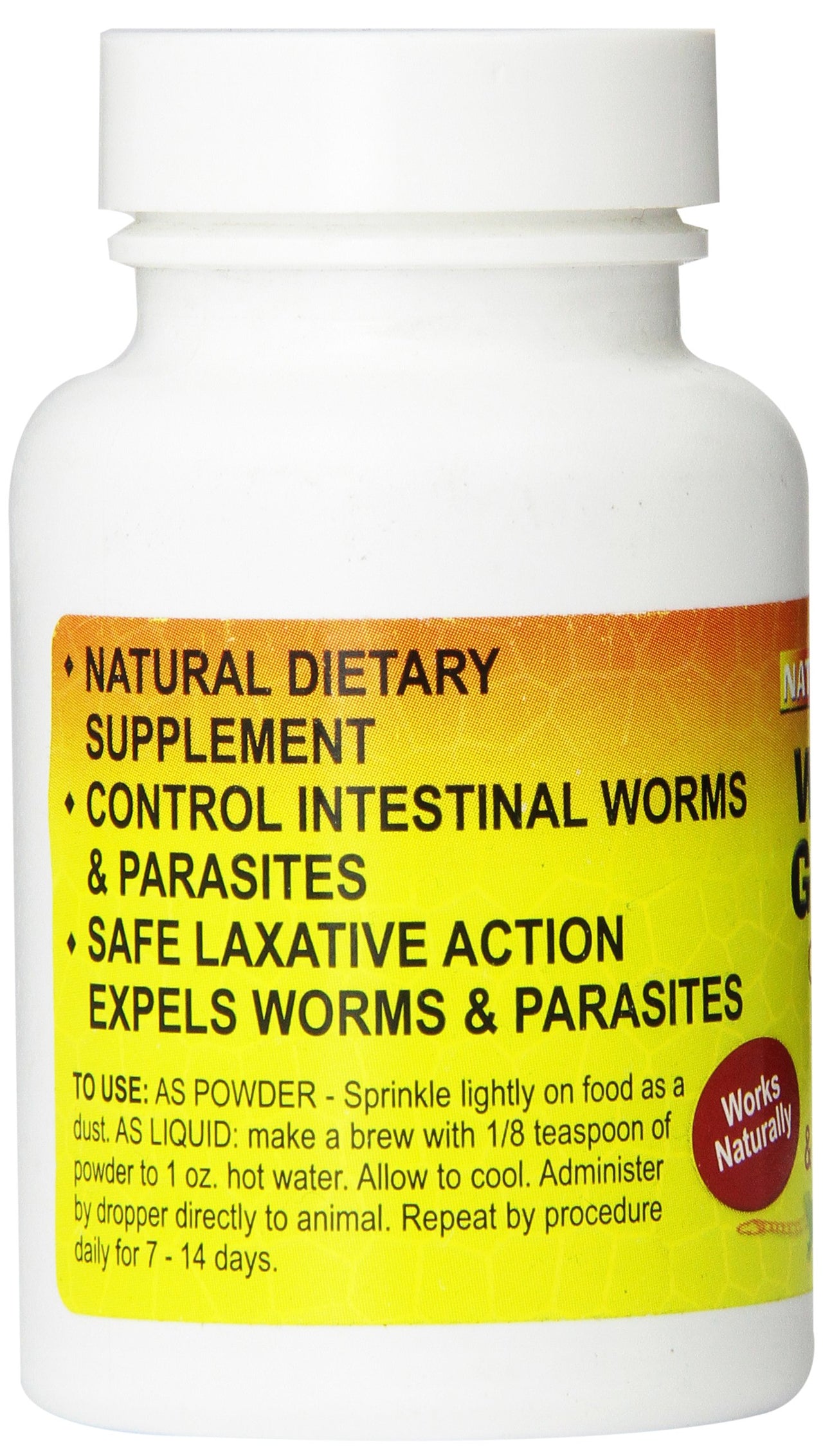 Nature Zone SNZ59321 Reptile Worm Guard Powder, 2-Ounce