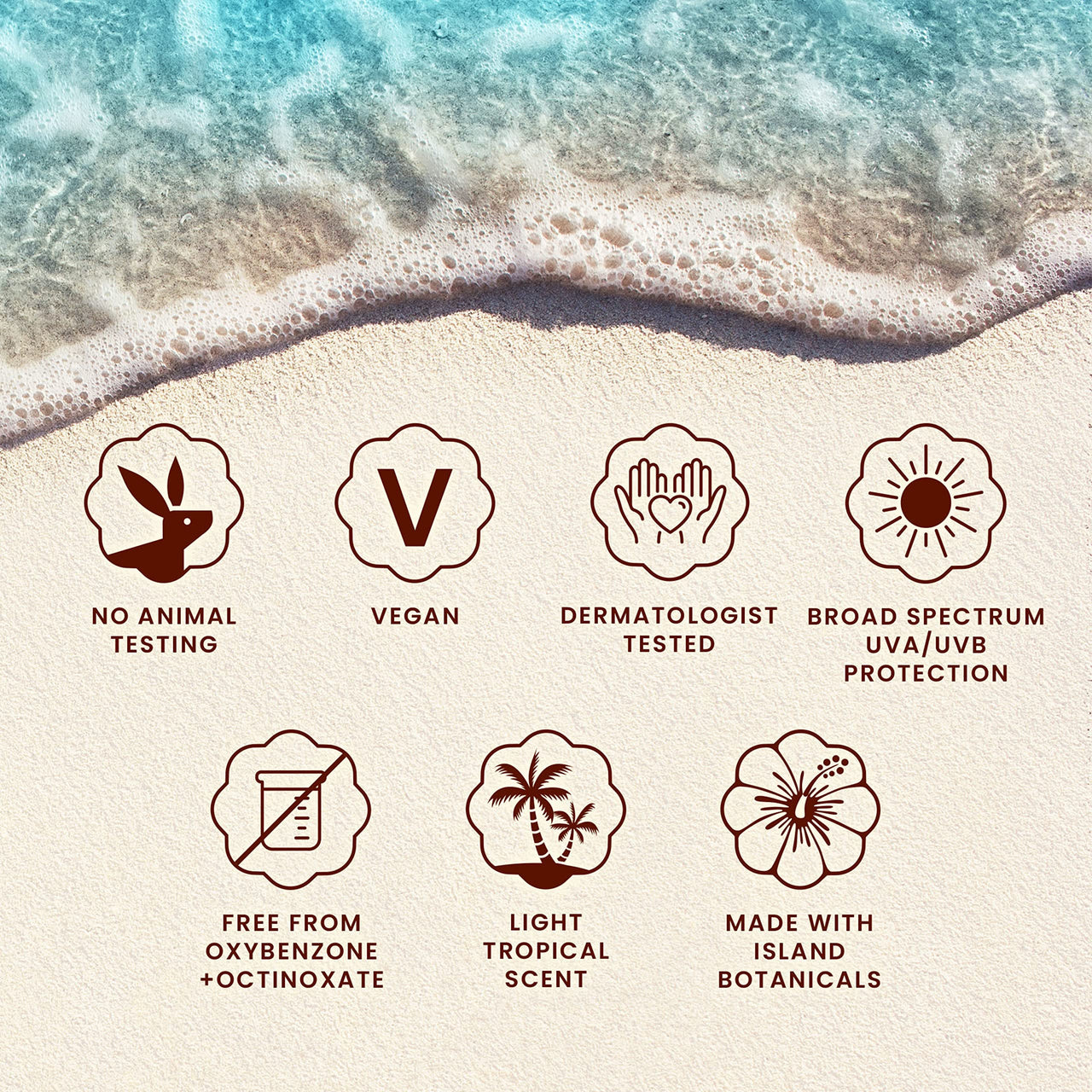 Hawaiian Tropic Sheer Touch Body Serum SPF 50, 3.3oz | Hyaluronic Acid Serum, Travel Size Sunscreen SPF 50, 3.3oz