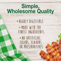Thumbnail for Nylabone Healthy Edibles Natural Dog Chews, Long Lasting Bones for Dogs, Bacon Flavor Dog Treats, Medium (2 Count)