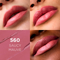 Thumbnail for L'Oreal Paris Colour Riche Original Creamy, Hydrating Satin Lipstick with Argan Oil and Vitamin E, Saucy Mauve , 1 Count