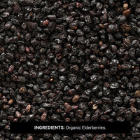 Thumbnail for Frontier Co-op Organic Dried Elderberries, European Whole - Non-GMO Elderberry Berries Dried - For Tea, Immune Support - Kosher | 16 Ounce (Pack of 1)