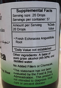 Thumbnail for Dr. Christopher's Echinacea Angustifolia Root Alcohol Extract 2 oz