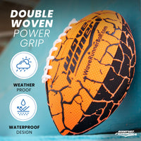 Thumbnail for Wave Runner Grip It, Size 9.25in - Water Football, Beach Toys, Kids Outdoor Games for Summer | Pool Toys Football - Special Grip Pattern, Double Laced, Lightweight, All Weather Fun Water Toy