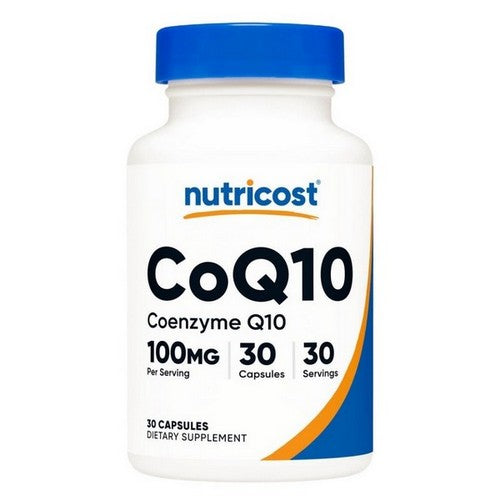 Nutricost CoQ10 Capsules 100 Mg 30 Count