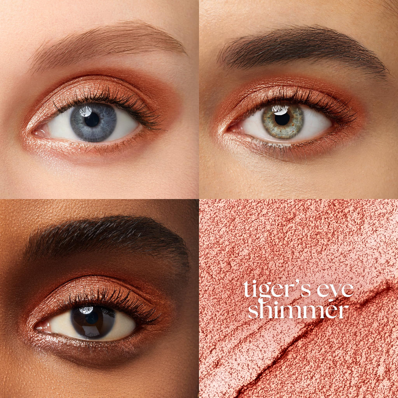 Julep Eyeshadow 101 Cream-to-Powder Waterproof Shadow Stick – Tiger's Eye Shimmer – Long-Lasting, Crease-Proof, Golden Orange Shimmer Cream Eyeshadow with Built-in Smudger