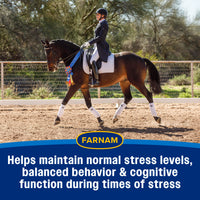 Thumbnail for Farnam Quietex Show Pellets, Horse Calming Supplement and Focus Support, Show Safe Horse Calming Magnesium Supplement with Omega Fatty Acids, Helps Manage Behavior & Stress Relief for Horses, 3.75 lbs