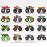 Thumbnail for Hot Wheels Monster Trucks Set, 1 Toy Truck in 1:64 Scale & 1 Crushable Car, Vehicle Play for Kids & Collectors (Styles May Vary)