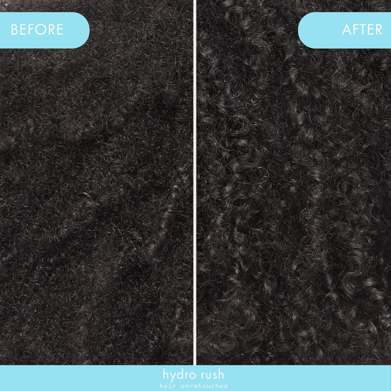 amika Hydro Rush Intense Moisture Leave-In Conditioner with Hyaluronic Acid, 200ml | for all hair types, long-lasting hydration, detangles and reduces frizz