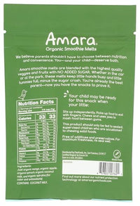 Thumbnail for Image 2 of Amara, Smoothie Melts Yogurt Snack Mighty Sweet Greens Organic