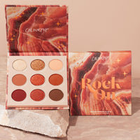 Thumbnail for ColourPop Rock On Eyeshadow Palette - Warm, Earthy Terracotta Palette with Metallic and Matte Finishes - High-Pigment Eye Makeup with a Long-Wearing Formula (0.3 oz)