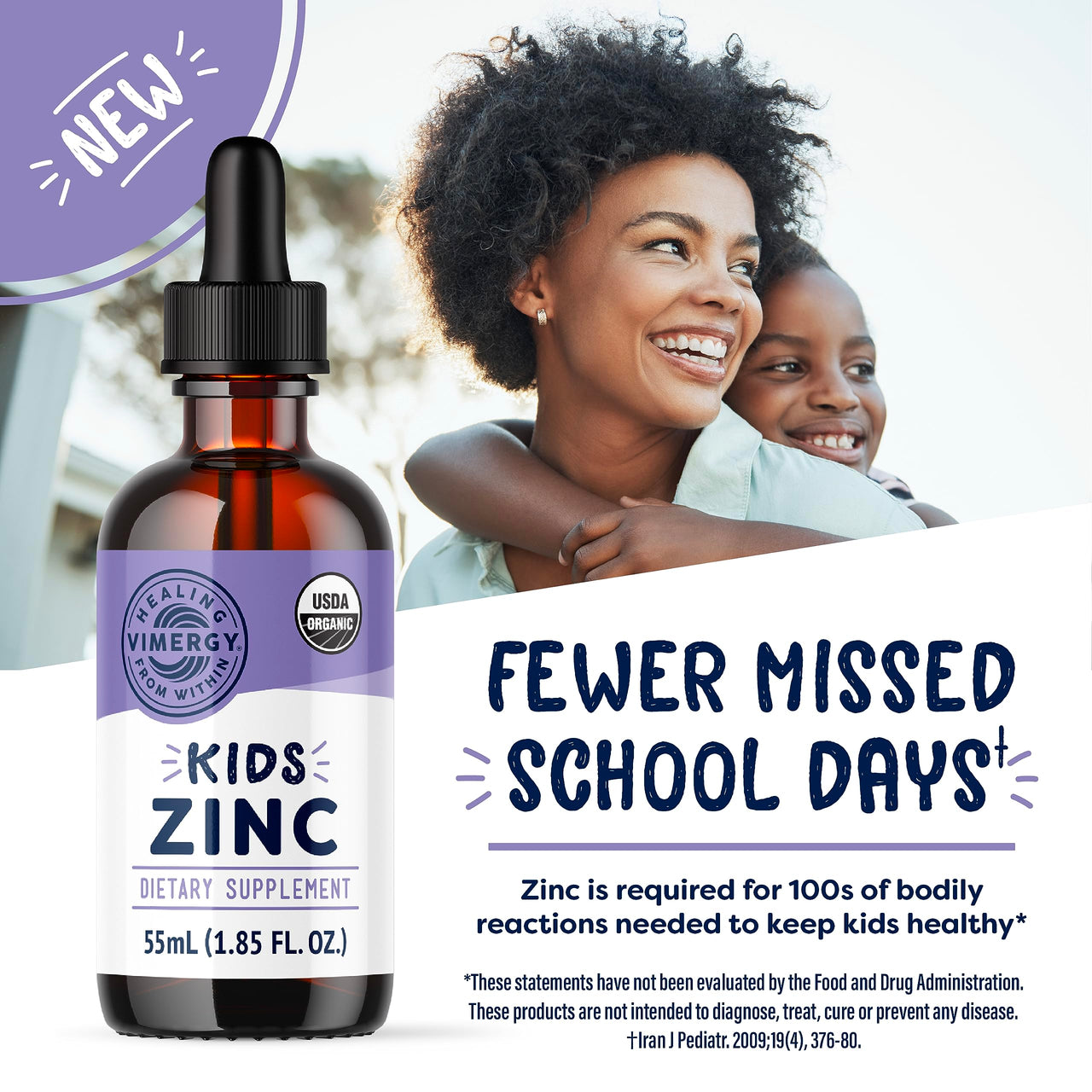 Vimergy Kids Zinc (55mL) and Kids B12 (55mL) - Kits