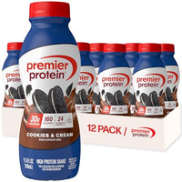 Thumbnail for Image 1 of Default Title for the product Premier Protein 30g High Protein Shake, Cookies & Cream, 12 Pack