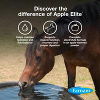 Thumbnail for Farnam Apple Elite Horse Electrolytes Powder Supplement, Replaces Vital Minerals, Encourages Hydration, Sugar-Free, Contains Sodium, Potassium, Calcium & Magnesium, Apple Flavored, 5 lb