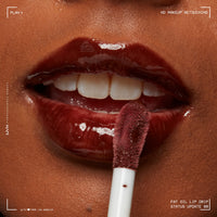 Thumbnail for NYX PROFESSIONAL MAKEUP Fat Oil Lip Drip, Moisturizing Lip Oil Gloss, Vegan Tinted Formula, Up to 12 HR Hydration - Status Update (Rich Chocolate)