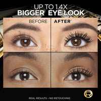 Thumbnail for L'Oreal Paris Voluminous Panorama Mascara, Volumizing and Lengthening Mascara, Washable Longwear and Smudge Resistant Make Up, Blackest Black, 0.33 Fl Oz