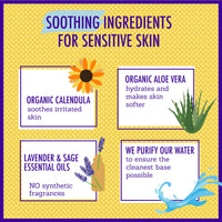 Thumbnail for California Baby Calendula Lotion | 100% Plant-Based Moisturizer | Lavender Baby Lotion | Face Moisturizer For Dry Skin | Hypoallergenic | 8.5 oz.