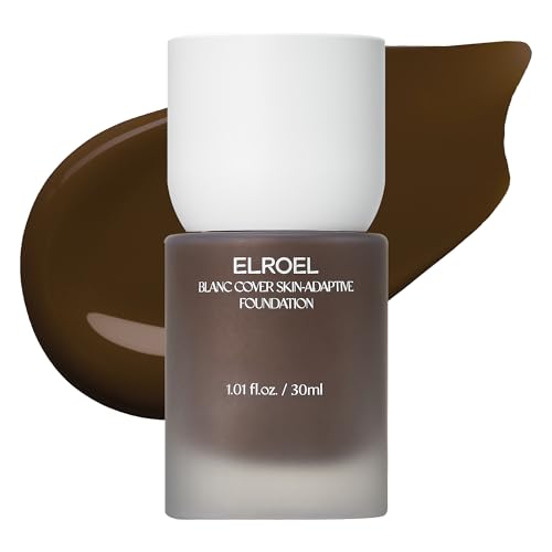 Image 3 of No.610 for the product ELROEL Blanc Cover Foundation - K Beauty Liquid Foundation Makeup