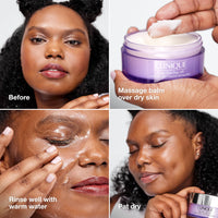 Thumbnail for Clinique Take The Day Off Cleansing Balm Makeup Remover | Dissolves Face + Eye Makeup and Sunscreen | For All Skin Types, 1 ounce