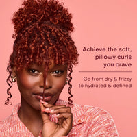 Thumbnail for SheaMoisture Define & Shine Styling Gel + Flaxseed Coconut&Hibiscus Hydrates,Holds Your Style All Day Infused With Glycerin,Coconut Oil an Invigorating Sweet Scent ParabenFree Frizz Control Gel 15OZ