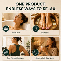 Thumbnail for Image 5 of Body Restore Magnesium Bath Salts – Giftable Therapeutic Mineral Bath Soak with Goat Milk, Oat & Probiotics for Dry Sensitive Skin, Relaxation & Skin Barrier Support – Hydration