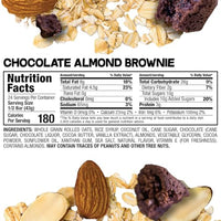 Thumbnail for Image 2 of Bobo's Soft Baked Oatmeal Bars, Chocolate Almond Brownie, 3oz (12 ct)