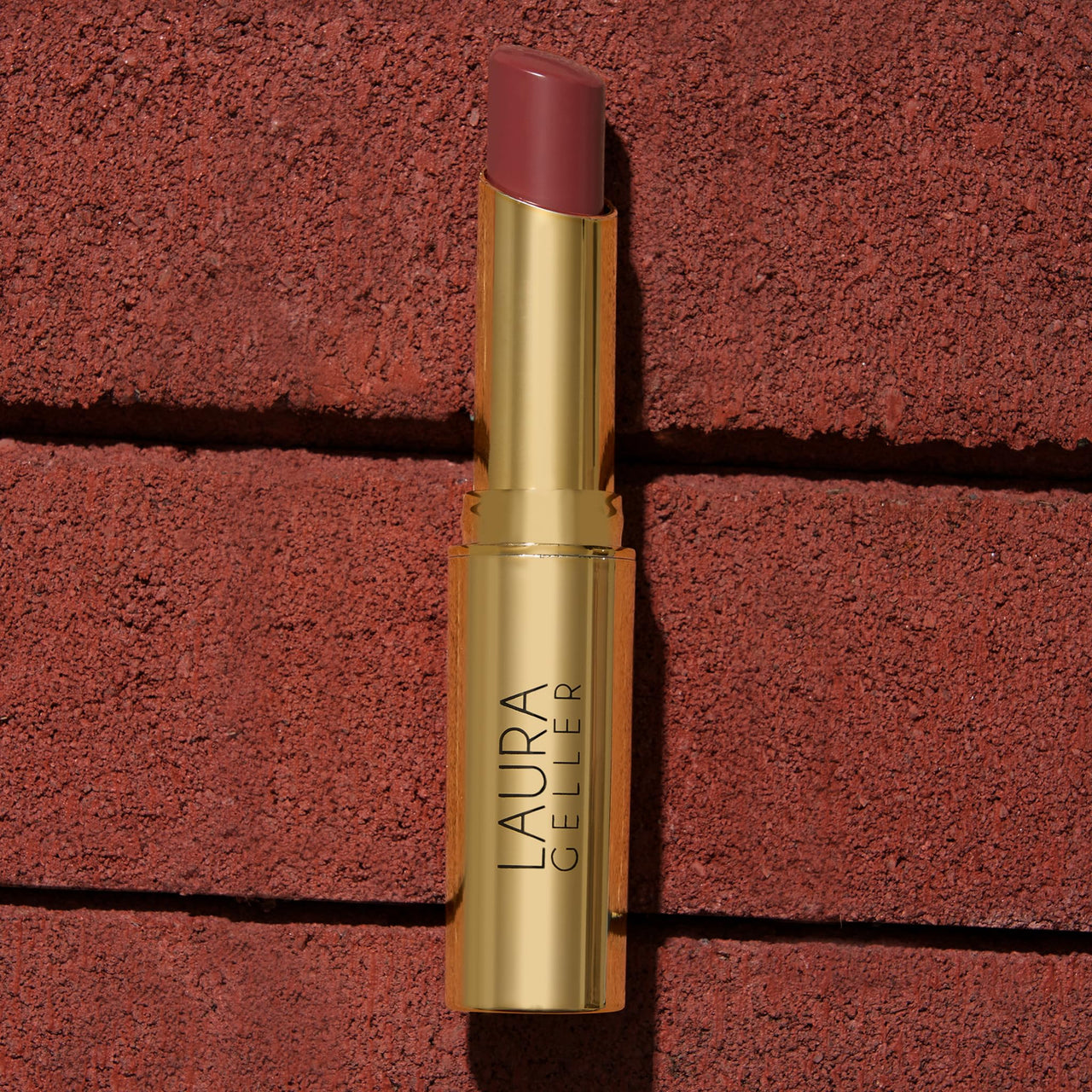 LAURA GELLER NEW YORK Jelly Balm Moisturizing Tinted Lip Balm - Brick House - Hydrating Vitamin E - Semi-Shine Finish