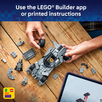 Thumbnail for LEGO DC Batman: Batman v Superman Batmobile Building Blocks Set - Super Hero Toy for Kids, Boys & Girls, Ages 9+ - with Armored Minifigure & Golden Coin - Gift Idea for Birthdays - 76331