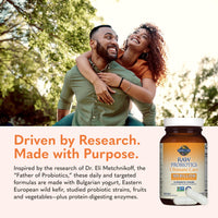 Thumbnail for Garden of Life Raw Probiotics Ultimate Care - 100 Billion CFU - Dietary Supplement for Gut Health Support - For Women & Men - 30 Vegetarian Capsules