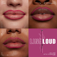 Thumbnail for NYX PROFESSIONAL MAKEUP Line Loud Lip Liner, Longwear and Pigmented Lip Pencil with Jojoba Oil & Vitamin E - Hottie Hijacker (Hot Blue Pink)