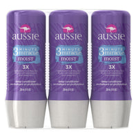 Thumbnail for Aussie 3 Minute Miracle Moist Deep Conditioning Treatment, Detangler, 8 Fluid Ounces (Pack of 3) - Deep Conditioner