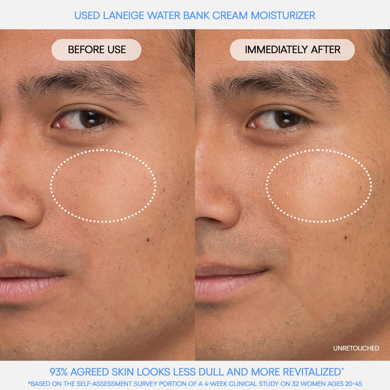 LANEIGE Water Bank Blue Hyaluronic Moisturizer: Barrier-Boosting Hydration, Squalane, Ceramide, Dermatologist-tested