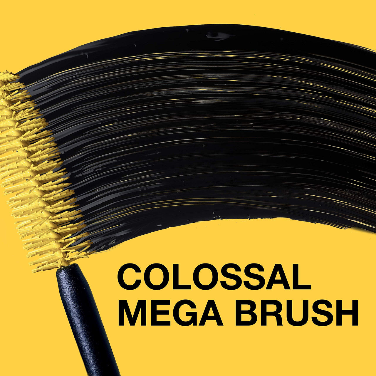 Maybelline Volum' Express The Colossal Waterproof Mascara, Volumizing, Thickening, Clump-Free Make Up Formula, Classic Black, 1 Count