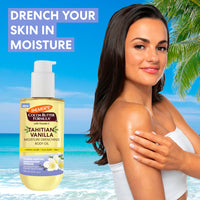 Thumbnail for Palmer's Cocoa Butter Formula Body Oil, Moisture Drenching Tahitian Vanilla, 6.5 Oz, 72Hr Hydration with Shea Butter & Vitamin E for Softer Skin, Protects & Soothes Dryness, Dermatologist Approved