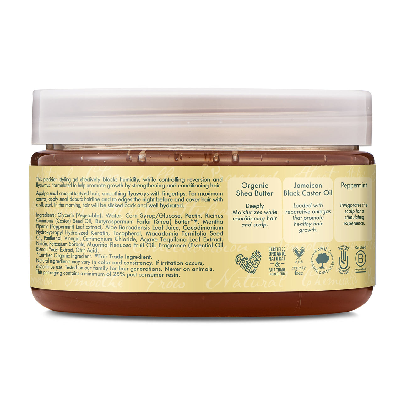 Shea Moisture Jamaican Black Castor Oil Strengthen, Grow & Restore Edge Treatment, 4 Ounce