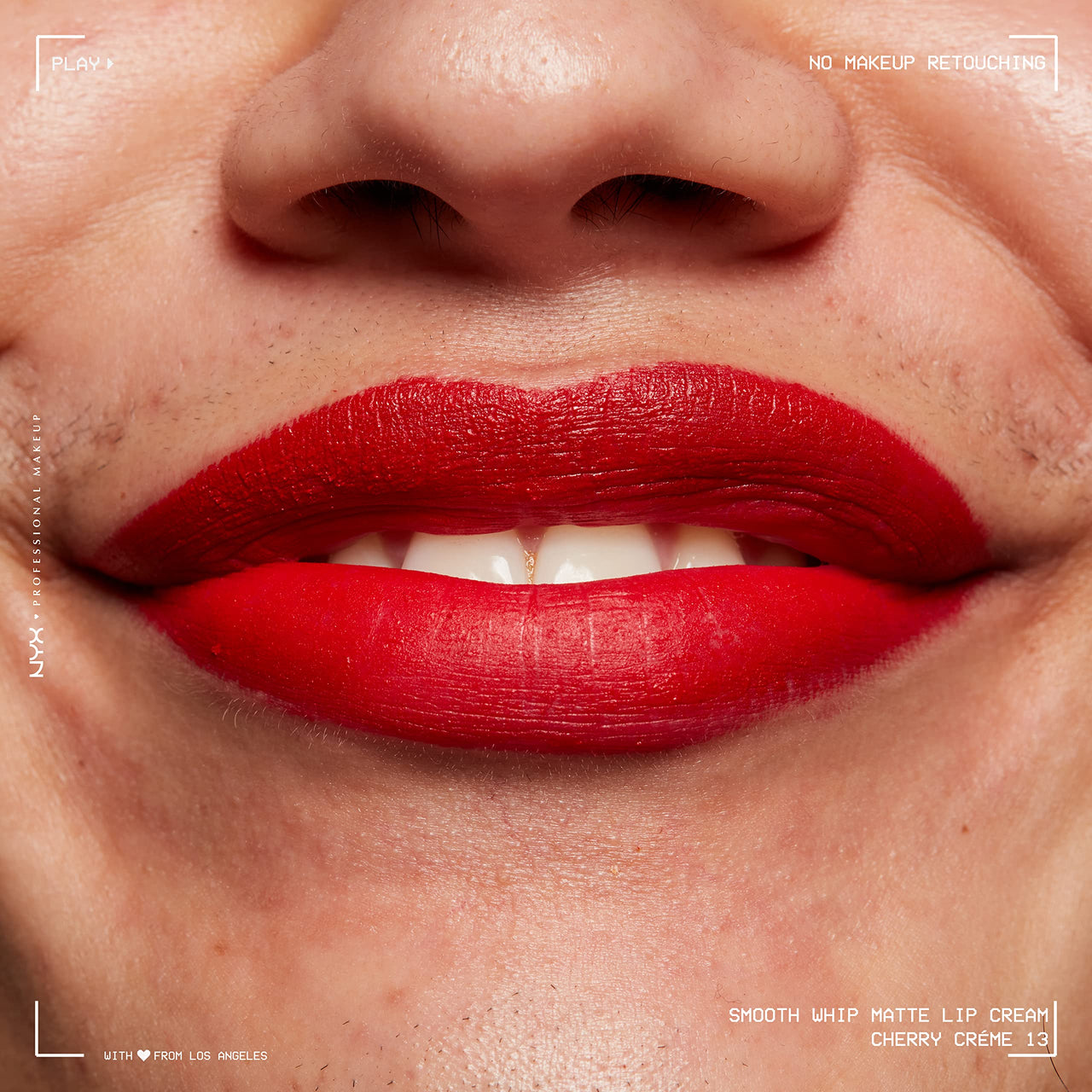 NYX PROFESSIONAL MAKEUP Smooth Whip Matte Lip Cream, Long Lasting, Moisturizing, Vegan Liquid Lipstick - Cherry CrÃ¨me (Classic Red)