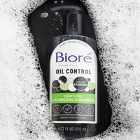 Thumbnail for Bioré Deep Pore Charcoal Face Wash, Daily Facial Cleanser for Dirt & Makeup Removal, for Oily Skin, 6.77 Oz, Pack of 3