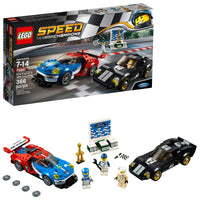 Thumbnail for LEGO Speed Champions 6175279 2016 GT & 1966 Ford Gt40 75881 Building Kit (366 Piece), Multi