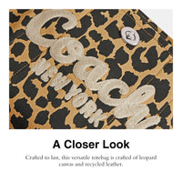Thumbnail for Coach Cargo Tote with Leopard Print Leopard One Size