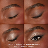 Thumbnail for Too Faced Born This Way Natural Nudes Mini Eye Shadow Palette | High Pigment + Shimmer, 0.2 oz. Cold Smolder Nudes