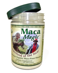 Thumbnail for Maca Magic 100 Percent Pure USDA Organic Maca Root Powder in Wide Mouth Jar (1.1 LBS)