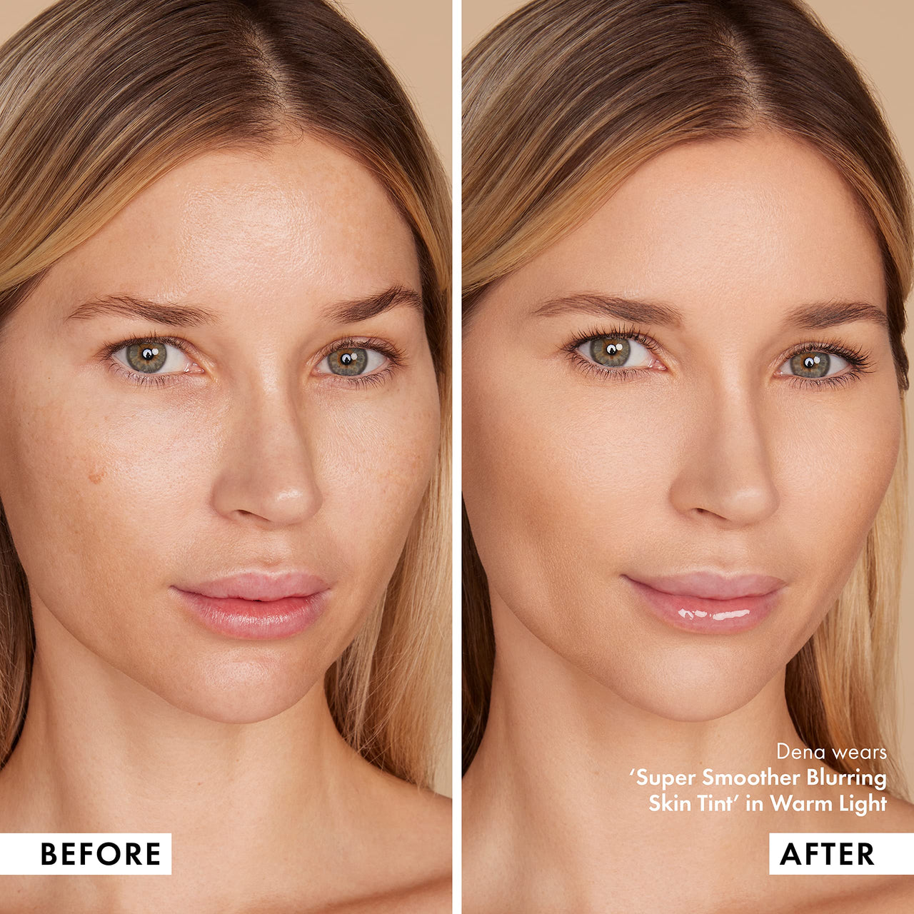 ICONIC LONDON Super Smoother Blurring Skin Tint | Light to Medium Coverage, Hydrating, Ultra-Lightweight Tinted Moisturizer, Cruelty-Free, Vegan Makeup (Warm Light) 1.01 Fl oz