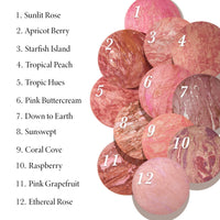 Thumbnail for LAURA GELLER NEW YORK Baked Blush-n-Brighten Marbleized Blush + Angled Brush (04 Ethereal Rose, 47mm)