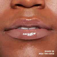 Thumbnail for NYX PROFESSIONAL MAKEUP This Is Milky Gloss, Vegan Lip Gloss, 12 Hour Hydration - Milk The Coco (Chocolate Brown)