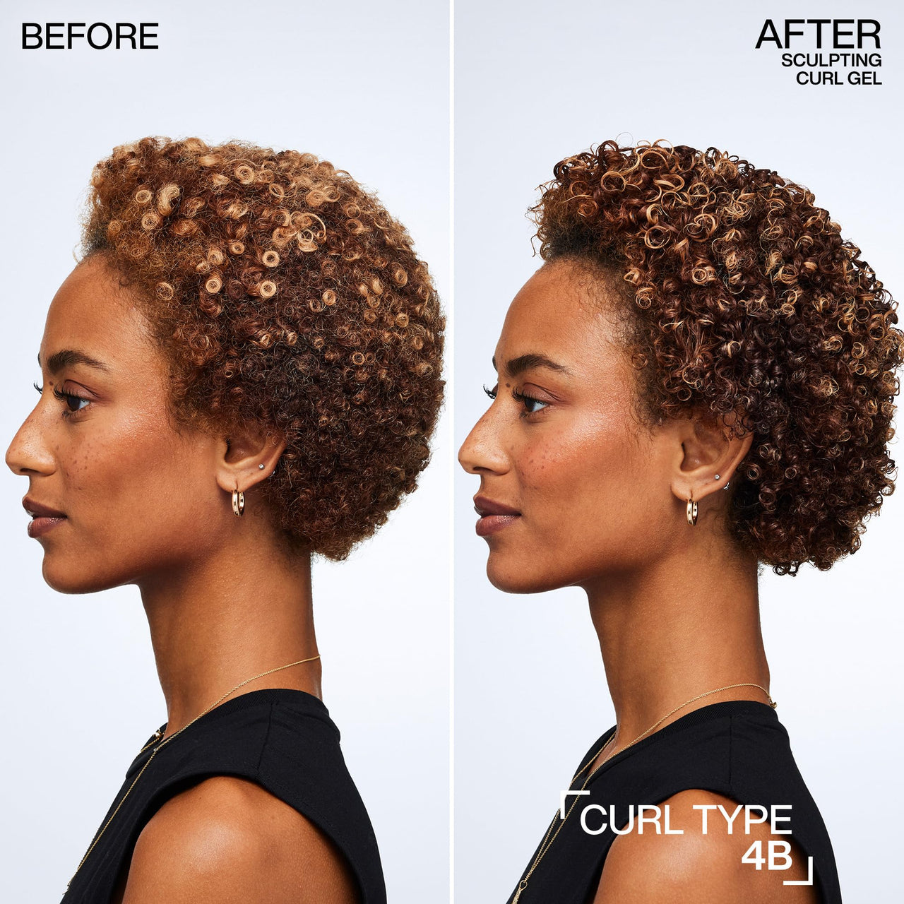 REDKEN Sculpting Curl Gel - 72-Hour Strong Hold, Crunch-Free & Flake-Free, Helps Tame Frizz
