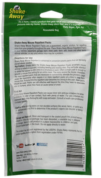 Thumbnail for Shake-Away 4152424 4CT Mouse Repellent Packs, 1.5-Ounce